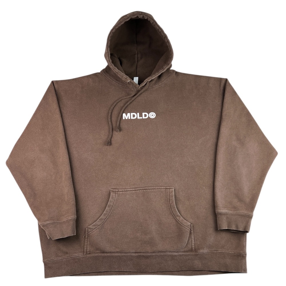 MDLD nobigdyl My Demons Looking Depressed Brown Hoodie Men's 2XL Sold‎ Out!